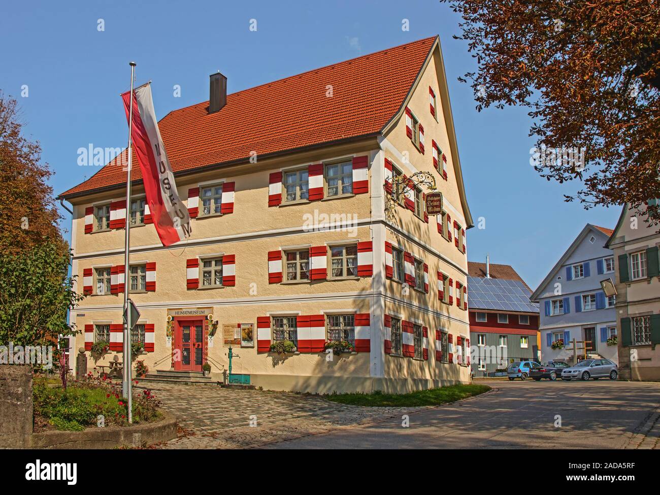 Heimatmuseum, Weiler ich. Allgäu, Weiler-Simmerberg, Bayern Stockfoto