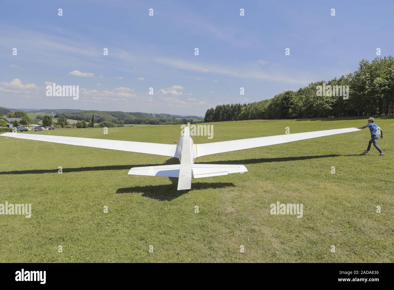 Segelfliegen Stockfoto