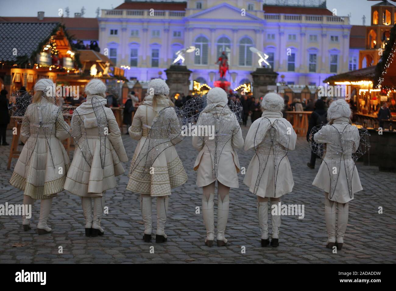 Berlin Deutschland 02 Dez 2019 Der Weihnachtsmarkt Vor