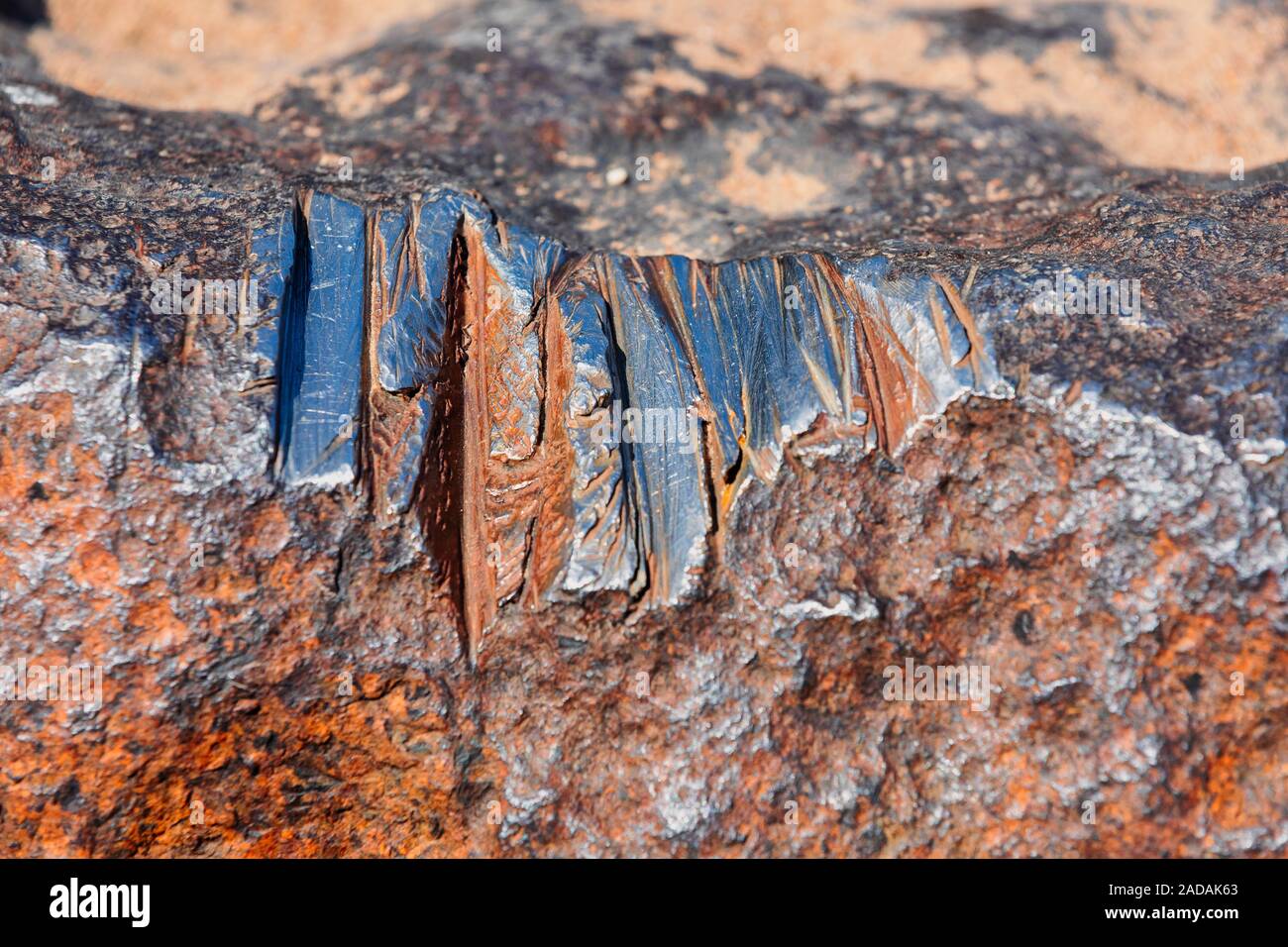Die Hoba Meteorit, Grootfontein Namibia Stockfoto