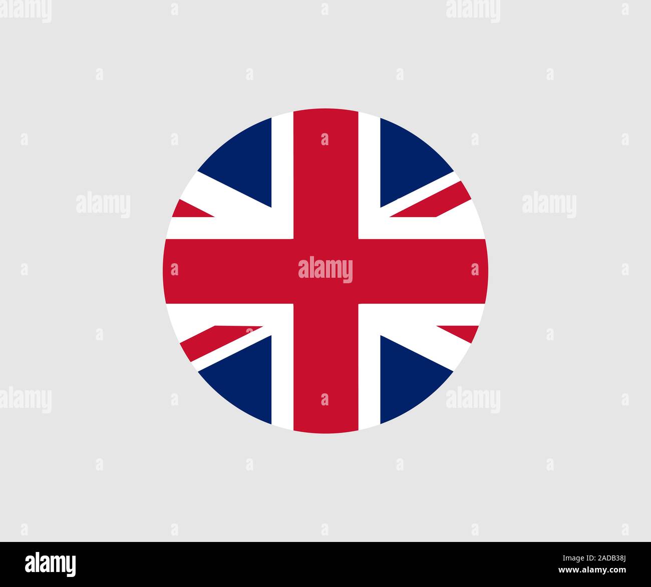 Großbritannien Flagge. Offizielle Flagge des Vereinigten Königreichs. Vector Illustration. Stock Vektor