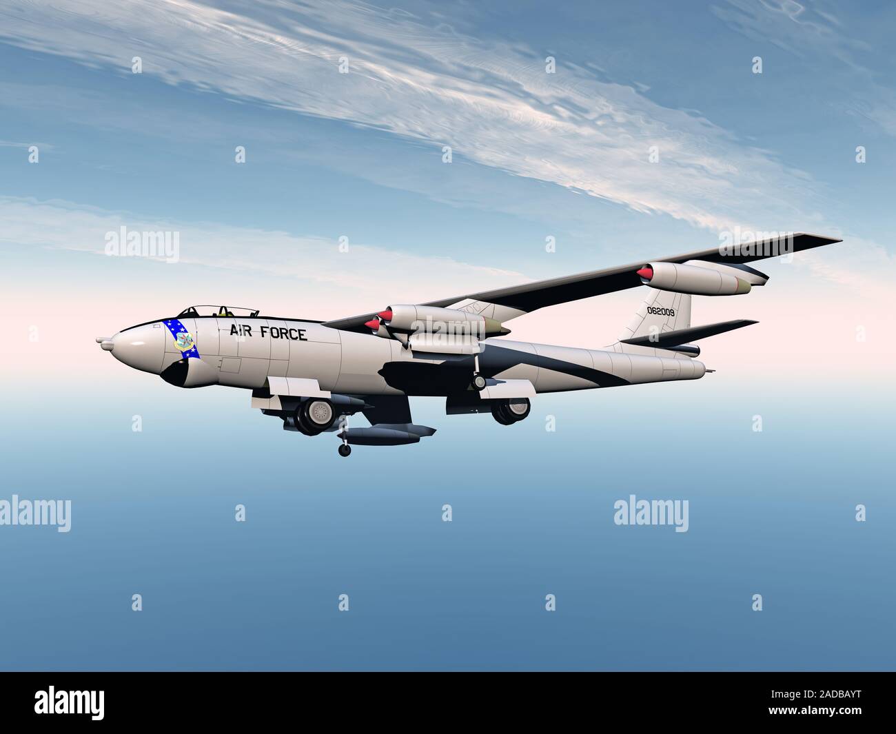 Long range Bomber Flugzeug Stockfoto