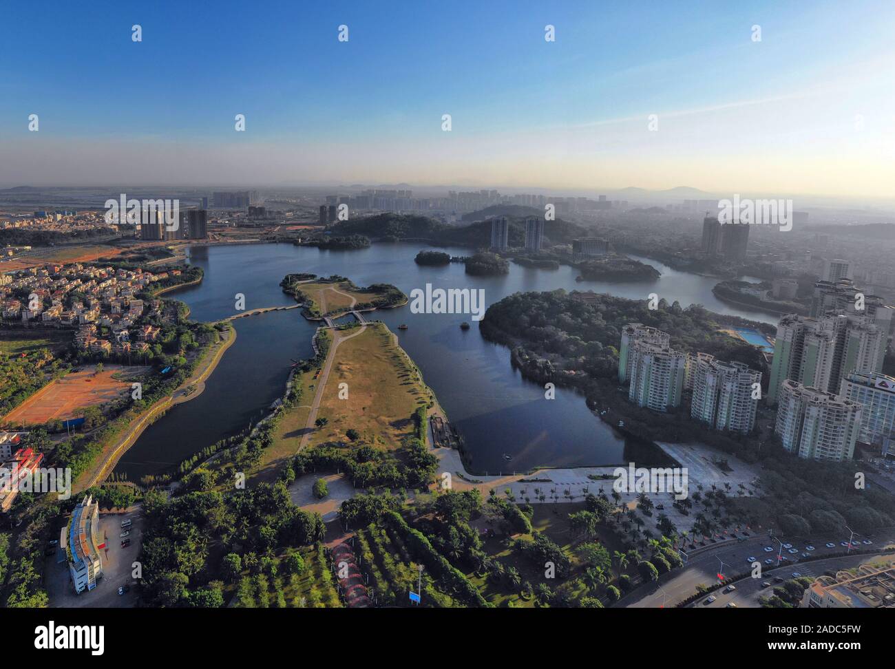 Guangdong yangjiang yuanyang Lake Park Stockfoto