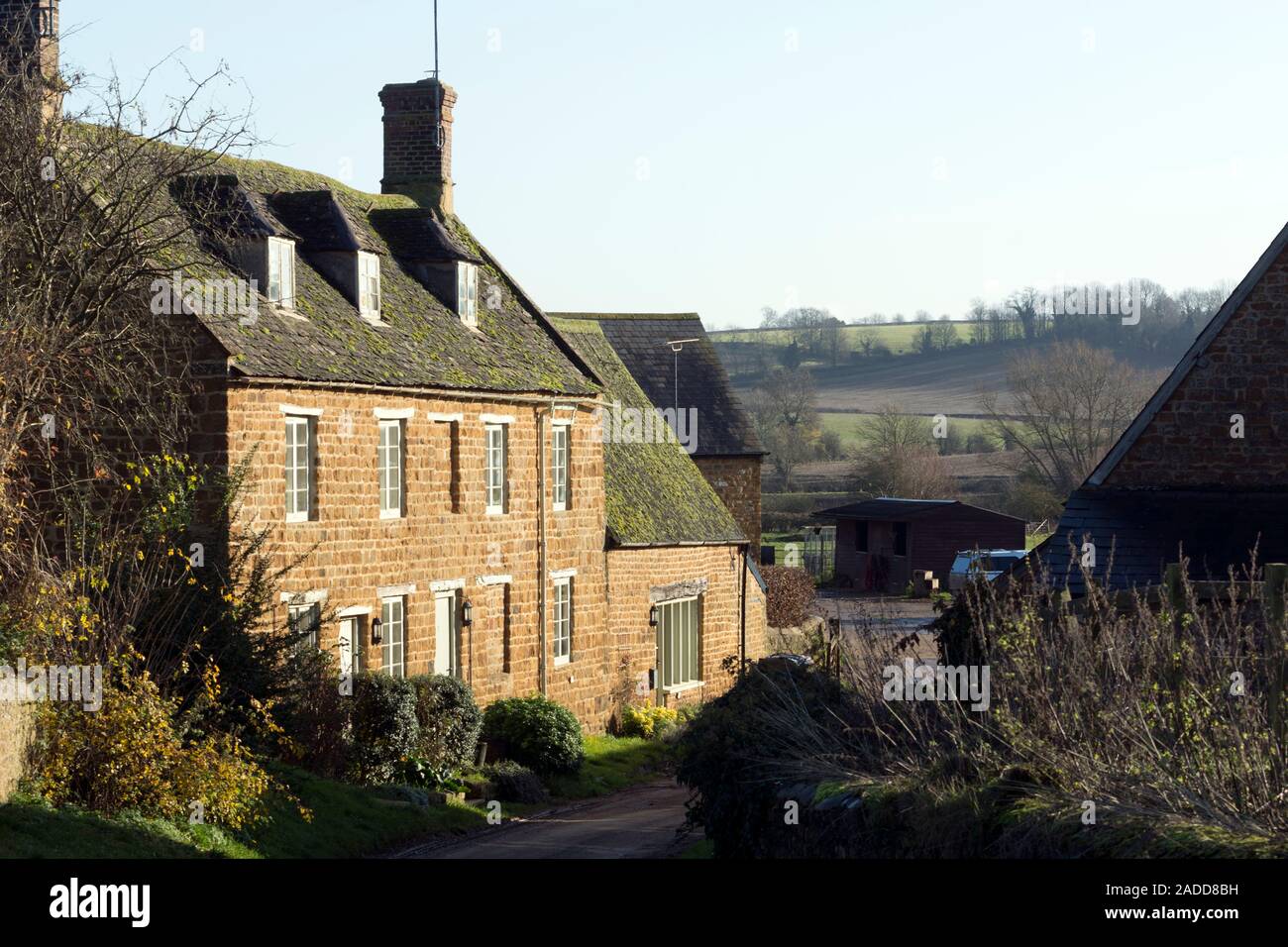 Barford St. John Village, Oxfordshire, England, Großbritannien Stockfoto