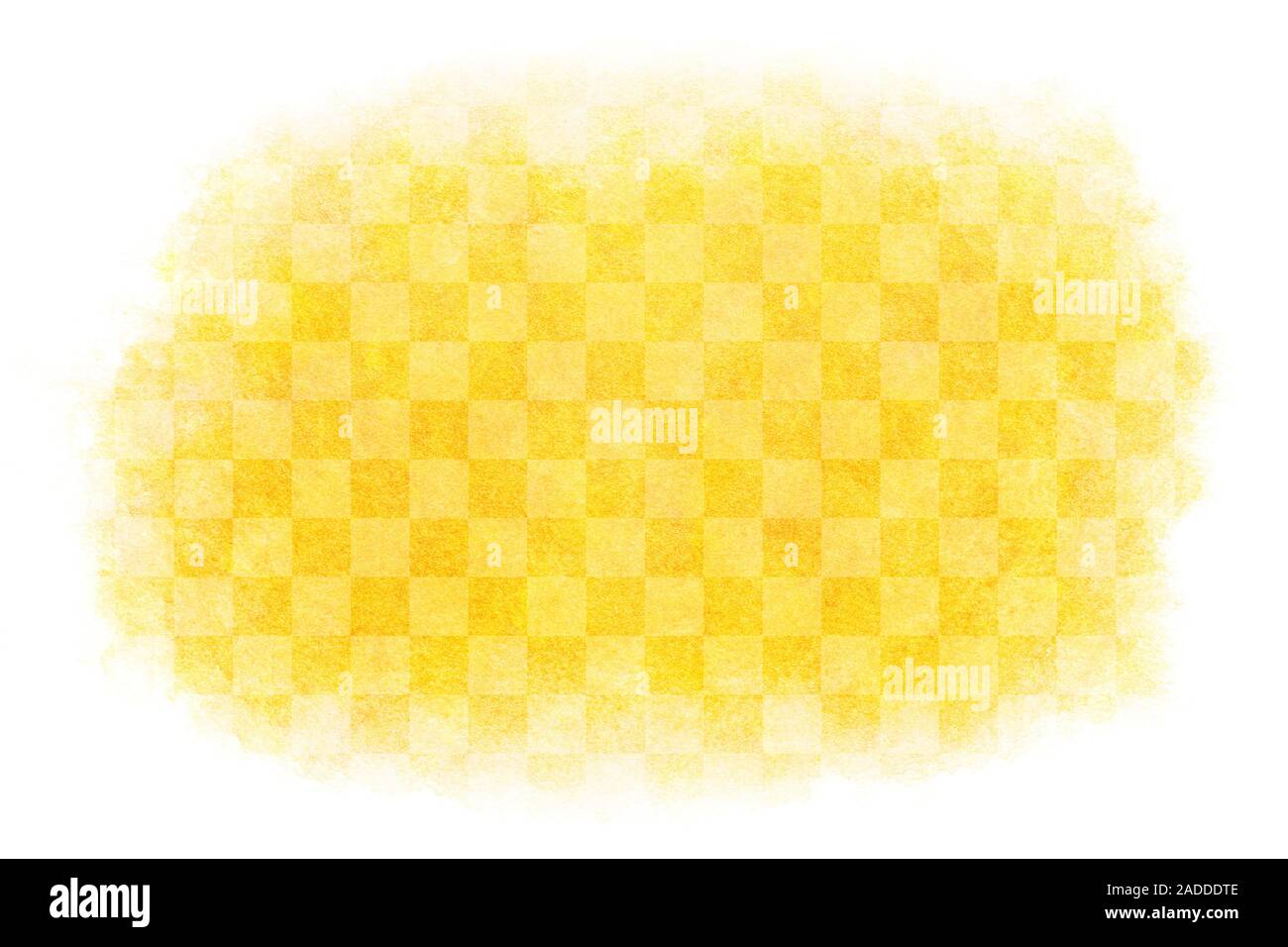 Japanische neues Jahr gold Schachbrettmuster Abstract Am natürlichen grunge Aquarell hand Farbe Hintergrund Stockfoto