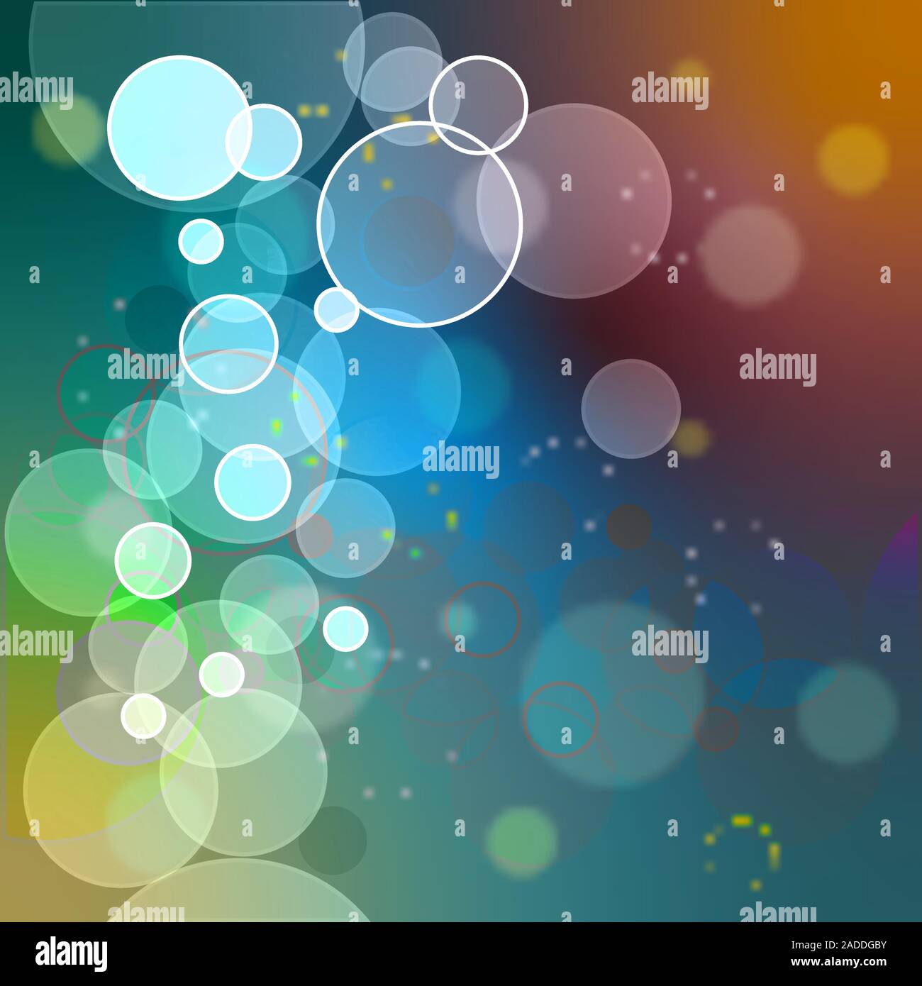 Der Hintergrund bokeh im schönen Stil auf hellen Hintergrund. Leuchtende Lichteffekt. Helle weiche Gradient Farbe. Neues Jahr Plakat template Design Stock Vektor
