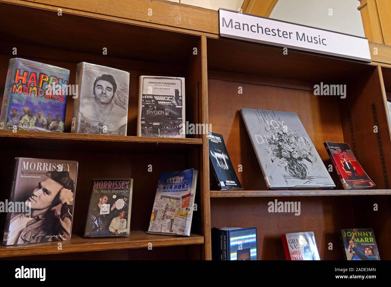 Manchester Music,Sektion von,Manchester Central Library,The Main Library Oxford Road Manchester,North West,England,UK, M13 9 S. Stockfoto