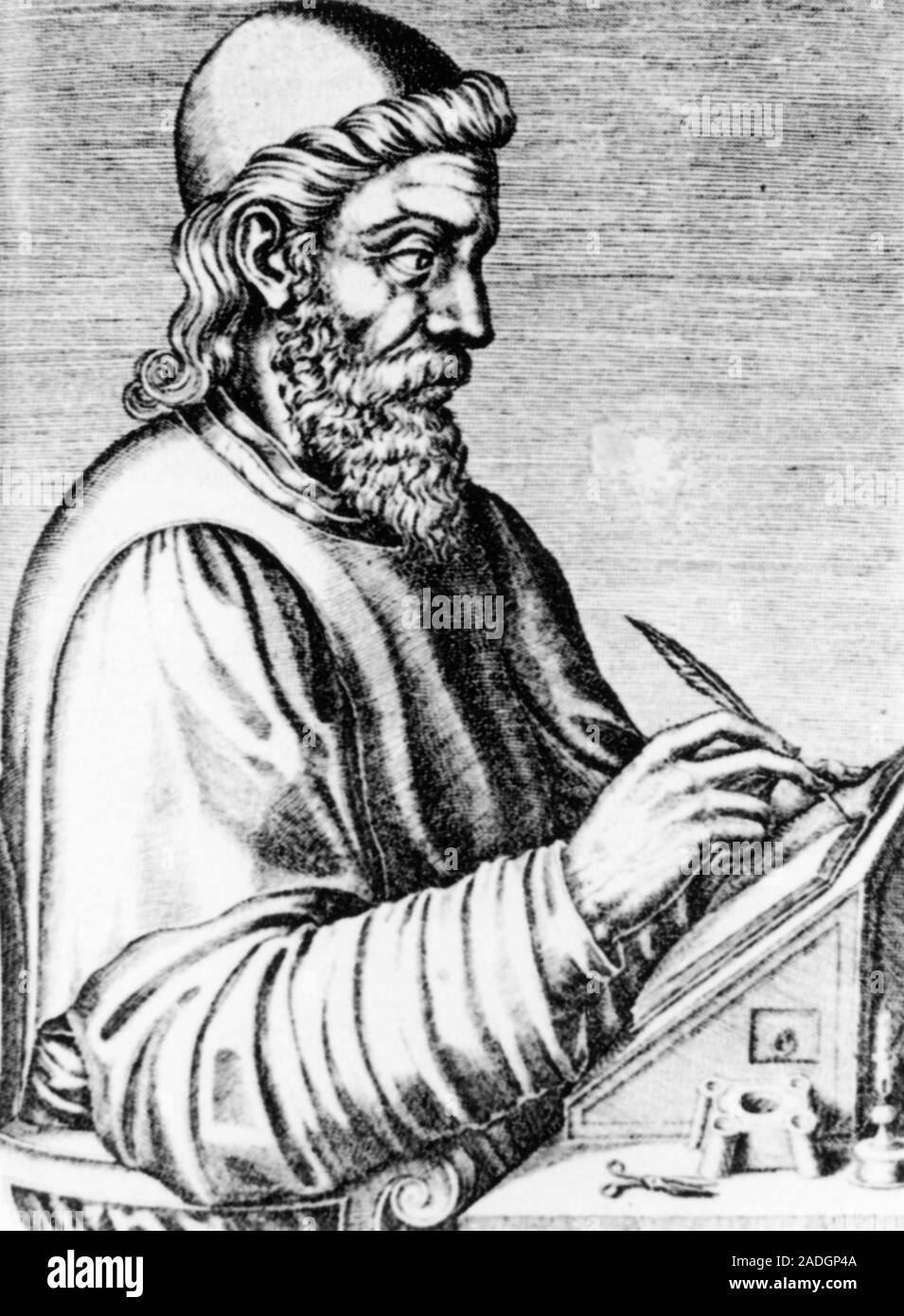 Beda Venerabilis (673-735), angelsächsischer Gelehrter und Historiker. Beda  ist am besten für seine Historia ecclesiastica gentis Anglorum (der  Kirchlichen bekannt Stockfotografie - Alamy