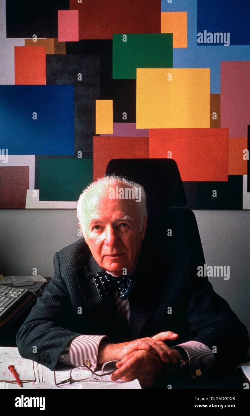 Louis Orth Kelso, Louis Kelso (1913-1991) Politische Ökonom, Jurist und Merchant Banker. Erfinder des Employee Stock Ownership Plan (ESOP) 1989, San Francisco, CA, USA. Stockfoto