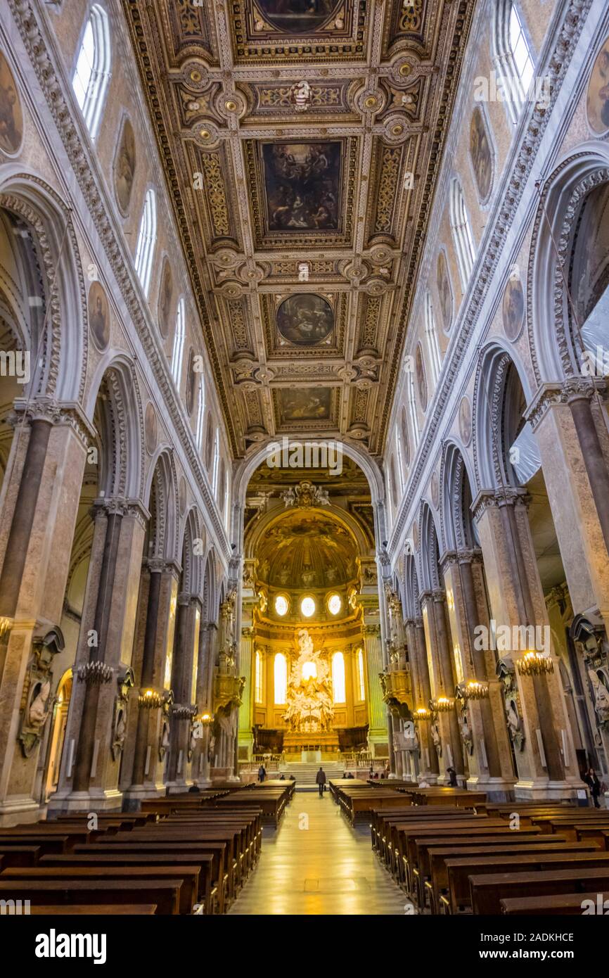 Duomo di Napoli, Kathedrale, Neapel, Italien Stockfoto