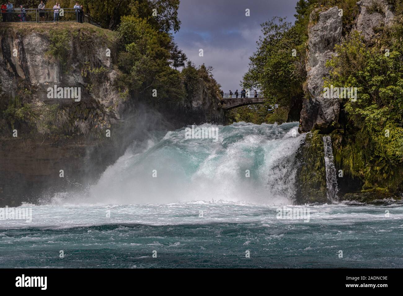 Huka Falls, Taupo, Neuseeland Stockfoto