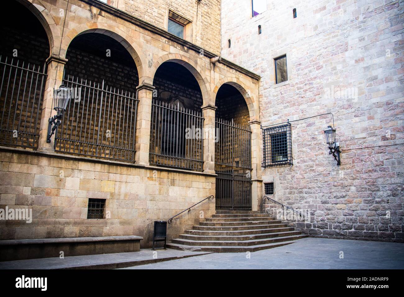 Museu Frederic Stuten, Barcelona, Spanien Stockfoto