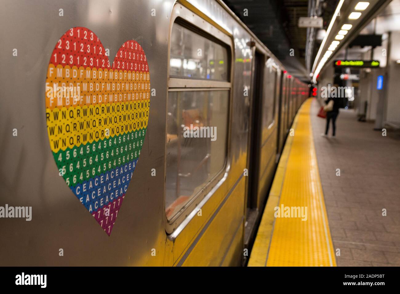 New York City Subway Stockfoto