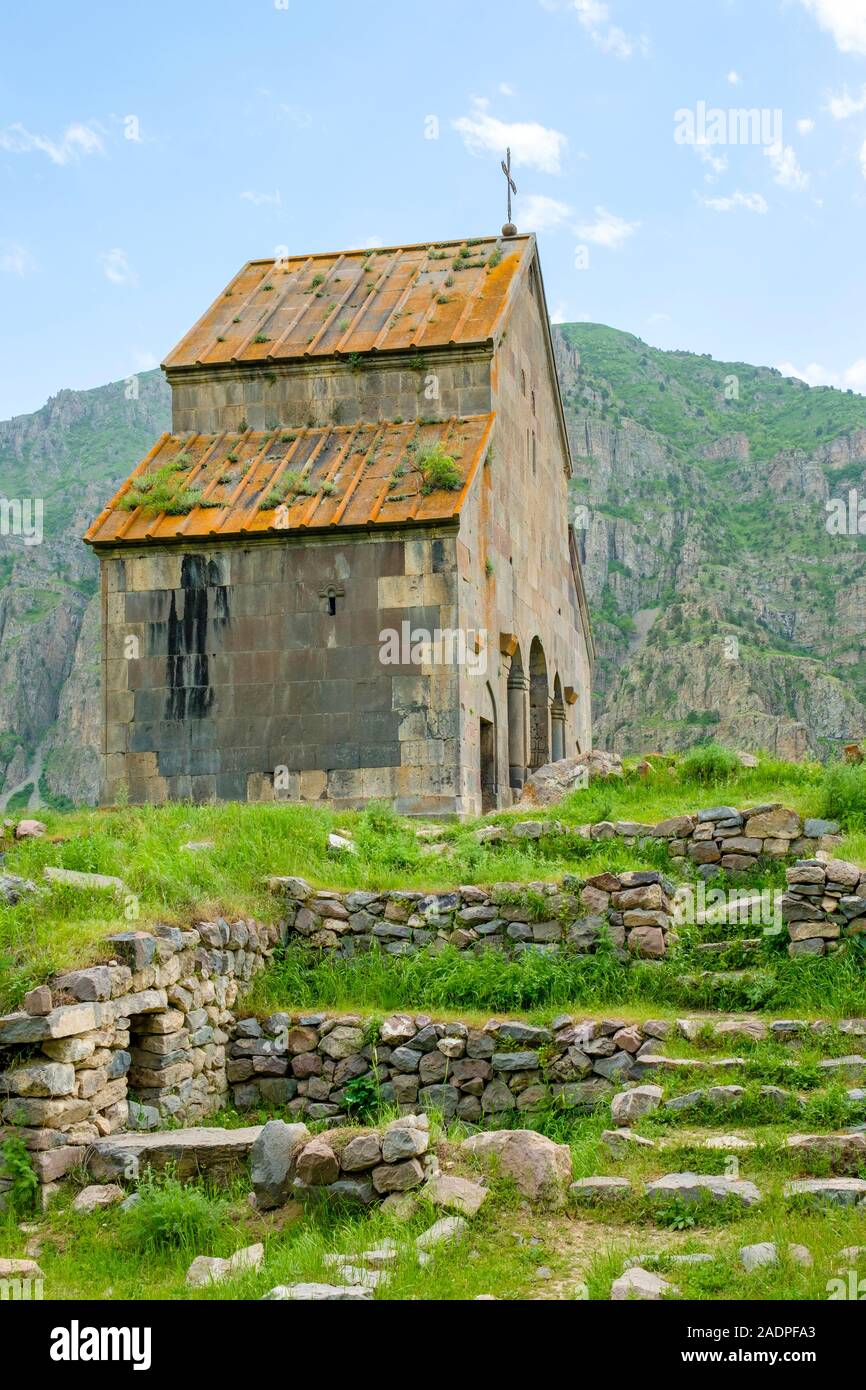 Kirche, Zorats Yehegis, Provinz Kotayk, Armenien Stockfoto