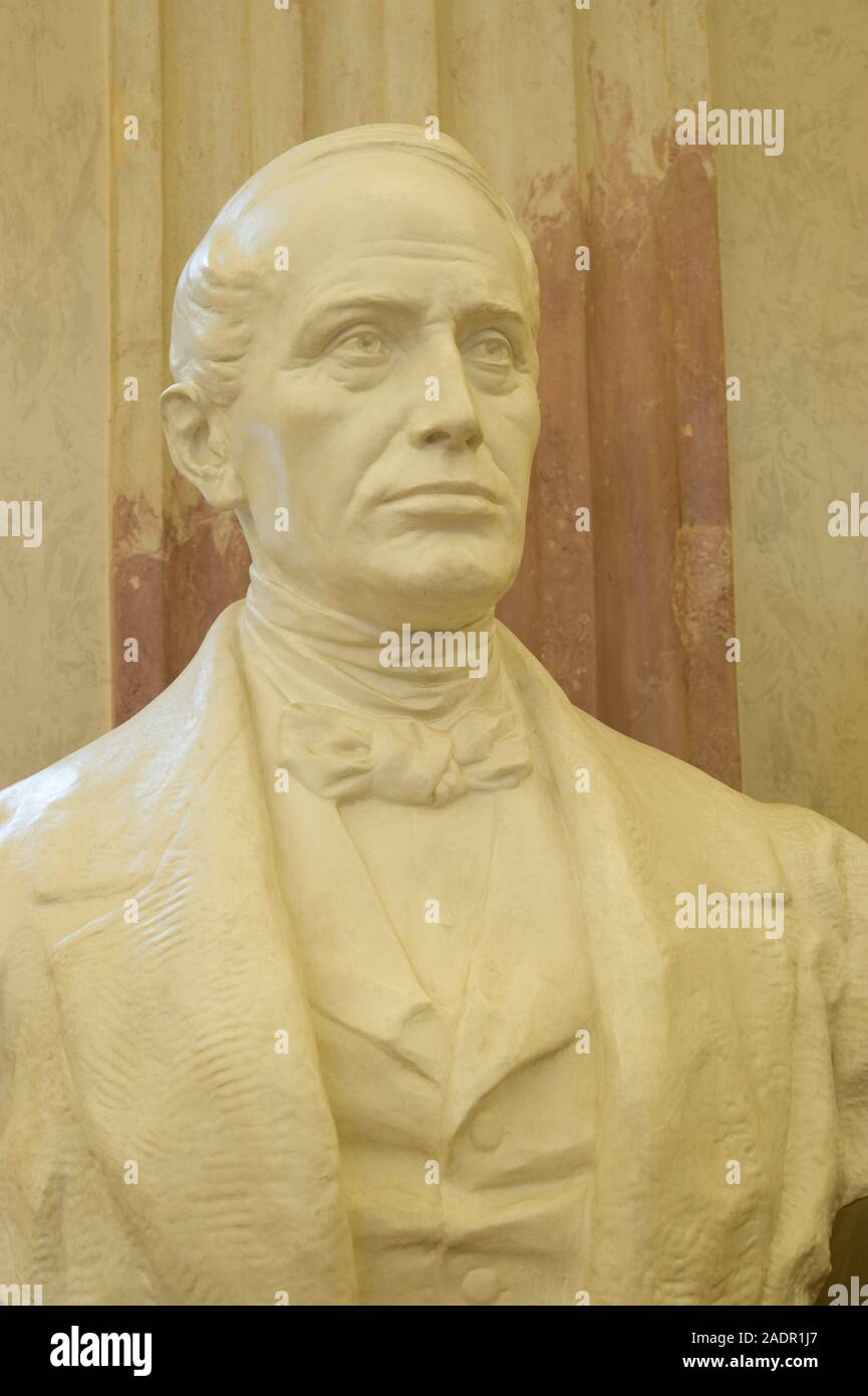 Christian Andreas Doppler (* 29. November 1803 in Salzburg; † 17. März 1853 in Venedig) war ein bedeutender österreichischer Mathematiker und Physiker Stockfoto