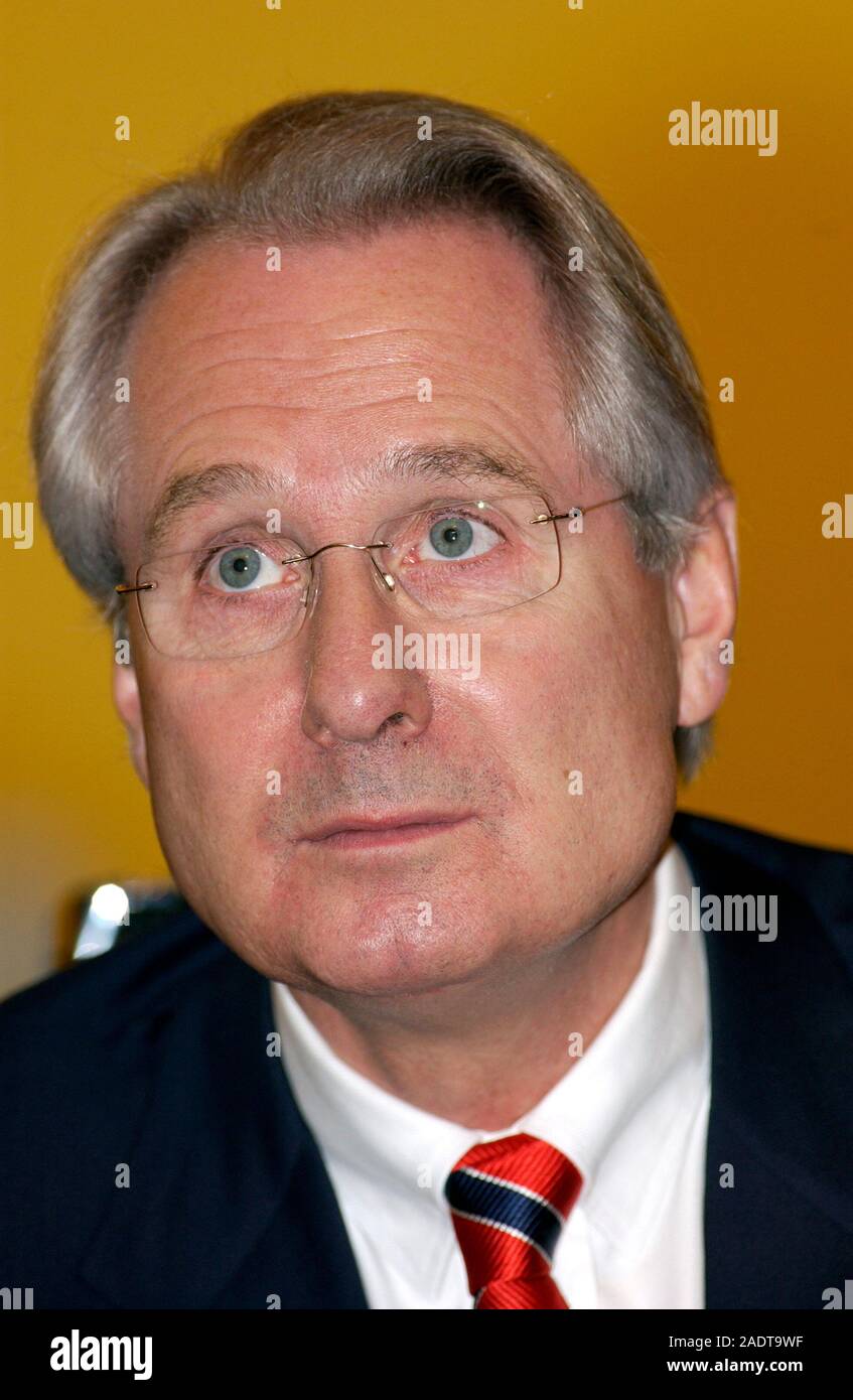 Köln Deutschland 06.Mai 2004, Business: Aktionäre der Deutsche Post AG; CEO Dr. Klaus Zumwinkel, Stockfoto