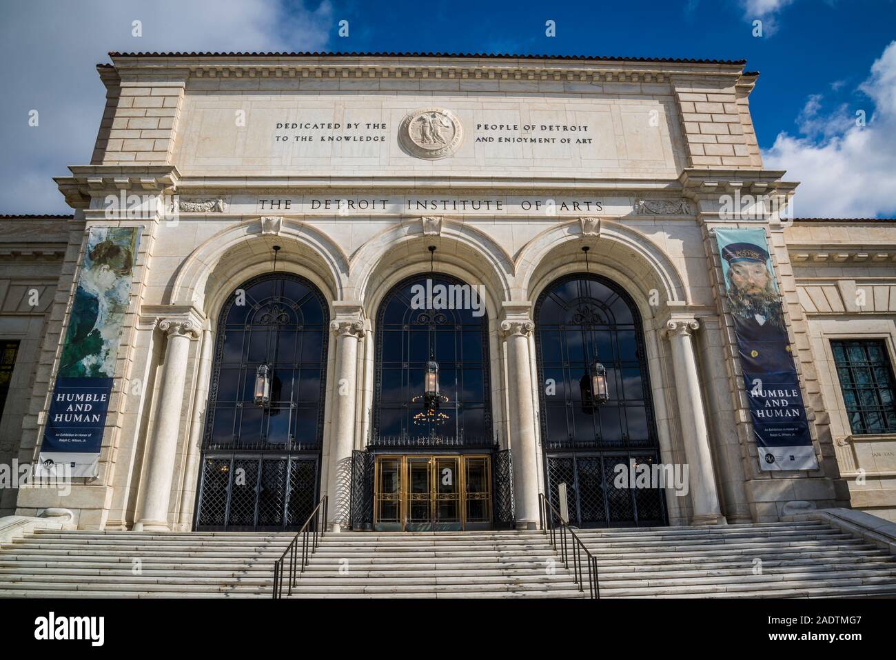 Detroit Institut der Künste (DIA), eine der größten und bedeutendsten Kunstsammlungen in den USA, Detroit, Michigan, USA Stockfoto