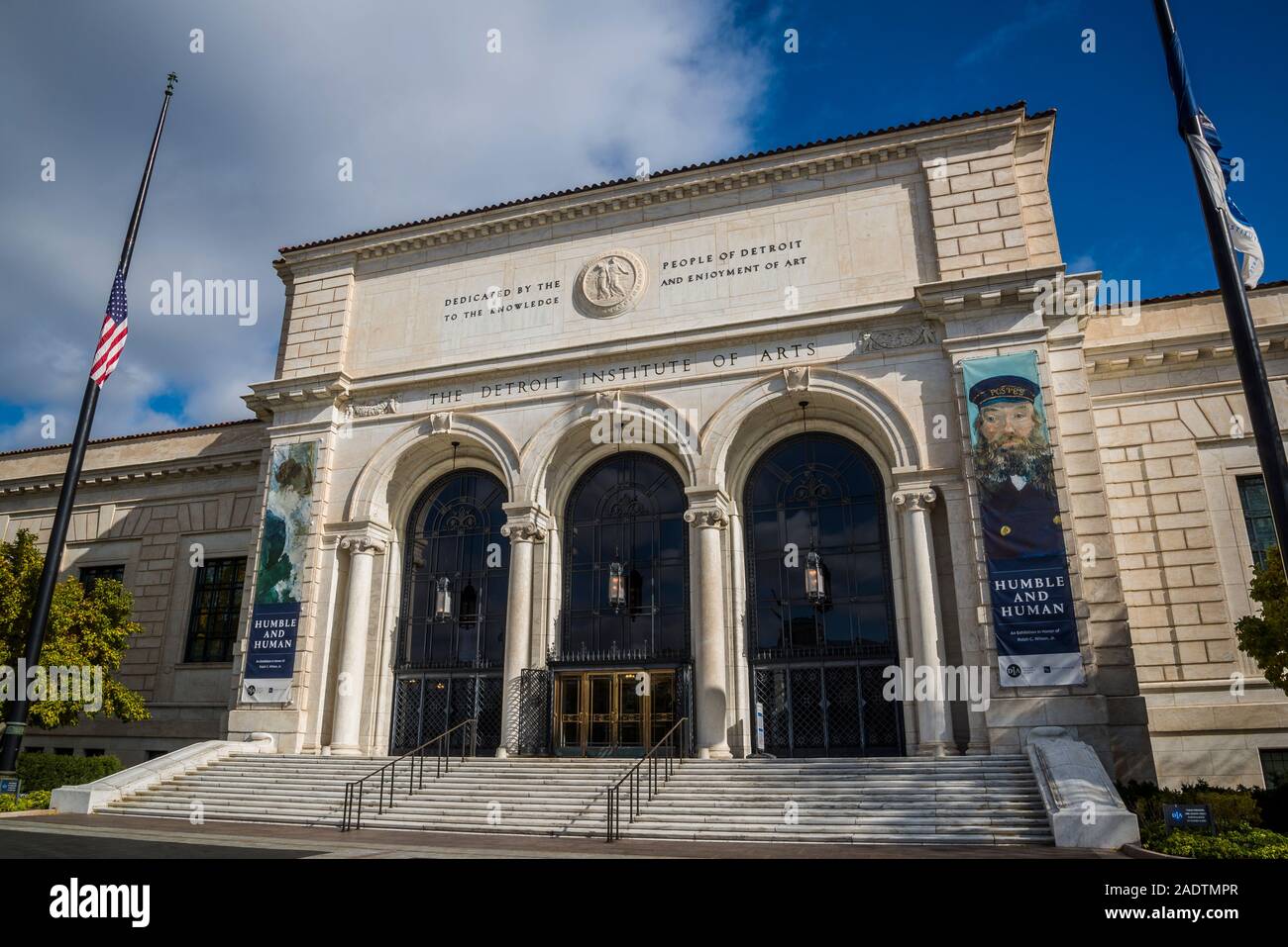 Detroit Institut der Künste (DIA), eine der größten und bedeutendsten Kunstsammlungen in den USA, Detroit, Michigan, USA Stockfoto