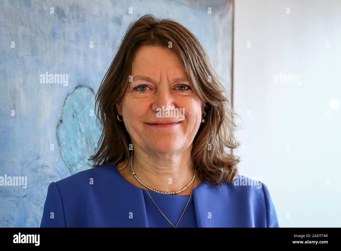 Den Haag, Niederlande. 05 Dez, 2019. DEN HAAG, 05-12-2019, Dutchnews, kinderombudsvrouw Margrite Kalverboer Credit: Pro Schüsse/Alamy leben Nachrichten Stockfoto