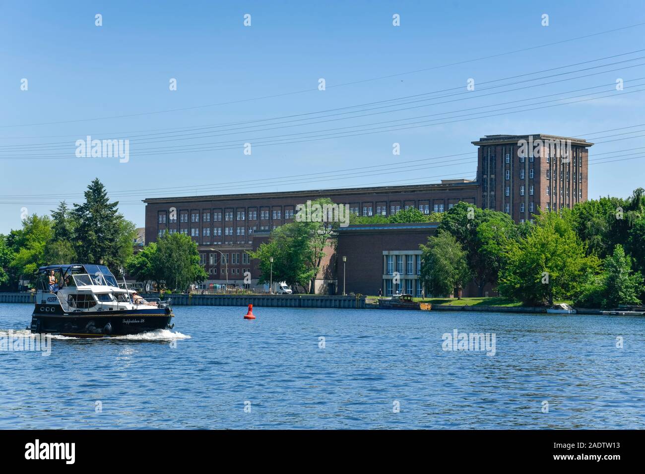 Funkhaus Nalepastraße, Oberschöneweide, Treptow-Köpenick, Berlin, Deutschland Stockfoto
