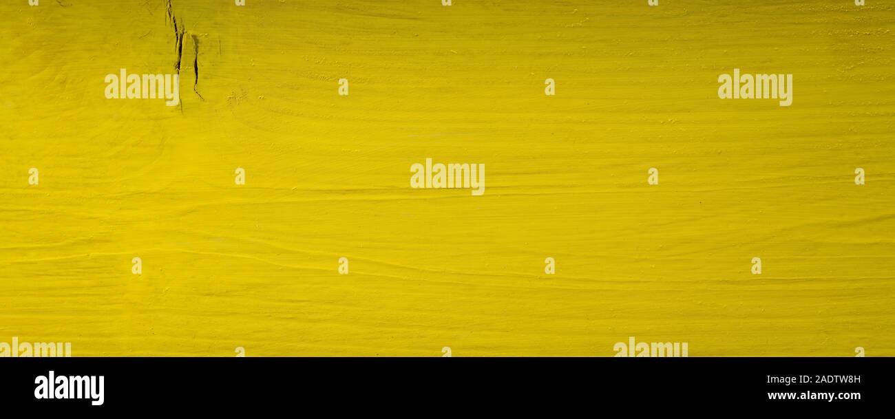 Panoramablick gelb Holz- strukturierten Hintergrund Stockfoto
