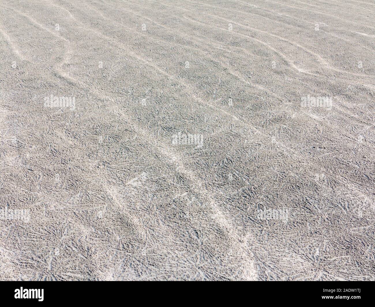 Krabbe Loch in den Sand, Thailand Stockfoto