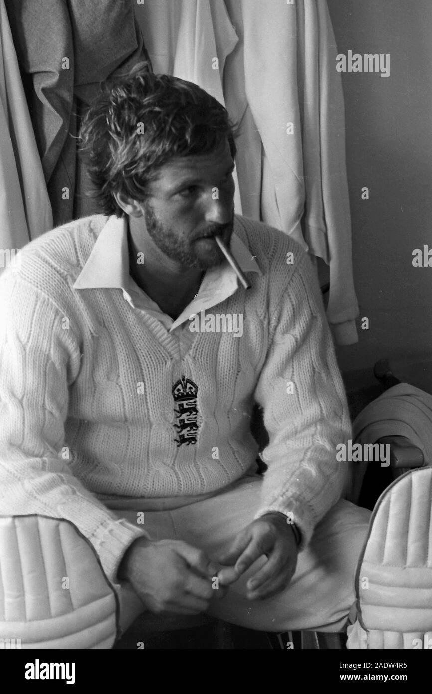 Ian Botham Botham Test 1981 Stockfoto