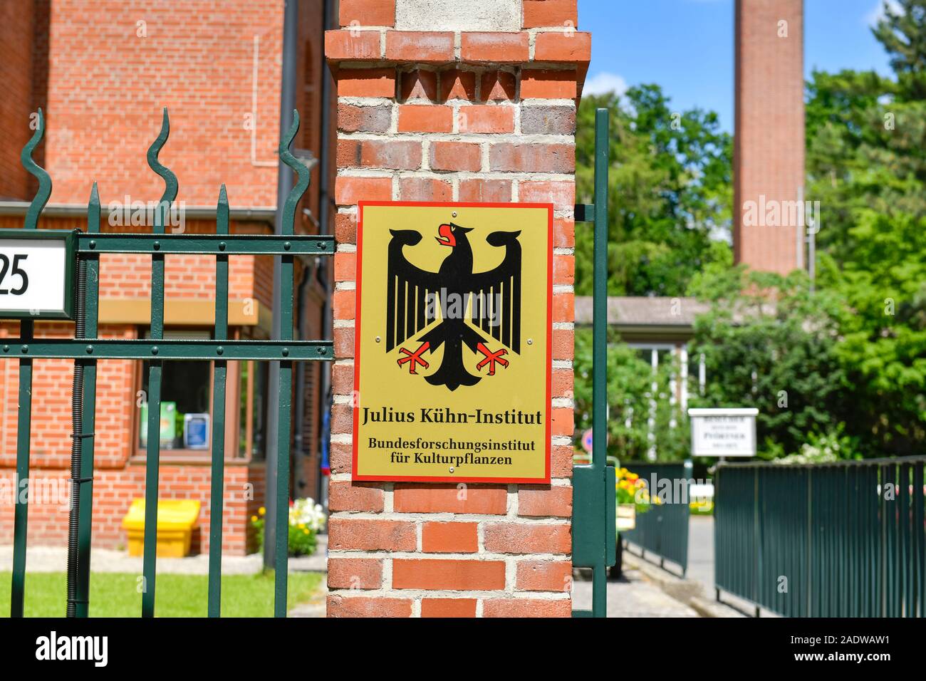 Julius-Kühn-Institut - Bundesforschungsinstitut für Kulturpflanzen, Königin-Luise-Straße, Dahlem, Steglitz-Zehlendorf, Berlin, Deutschland Stockfoto