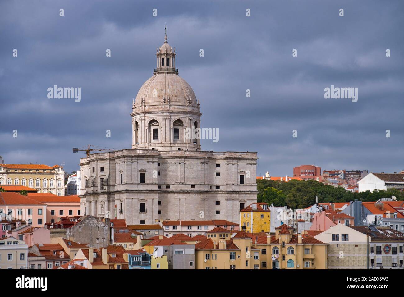 Die nationalen Pantheon aka Kirche Santa Engrácia in Lissabon, Portugal, Europa Stockfoto