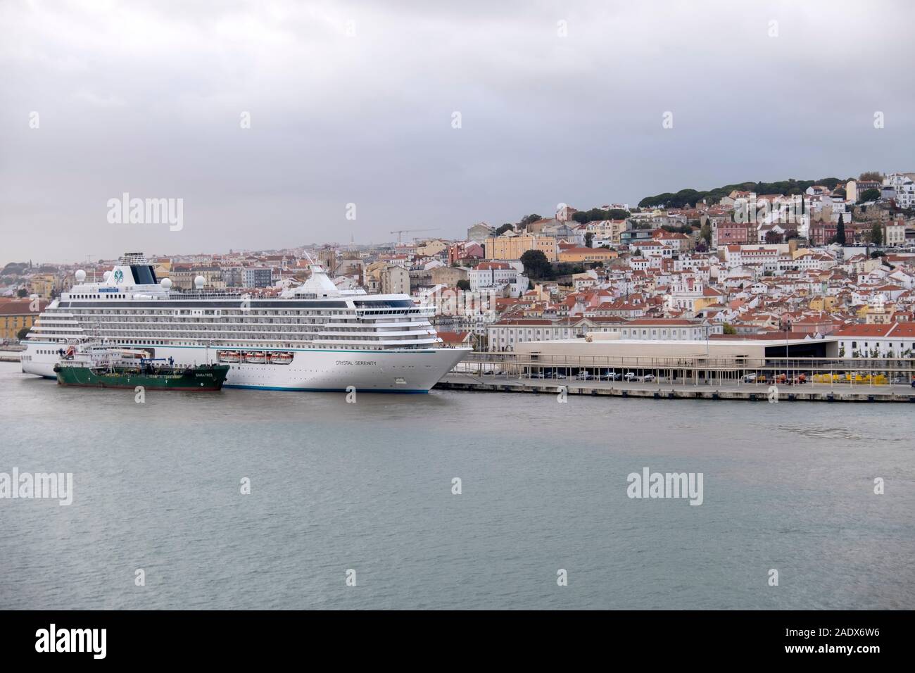 Außenansicht der Lissabonner Cruise Terminal, Lisboa, Portugal, Europa Stockfoto