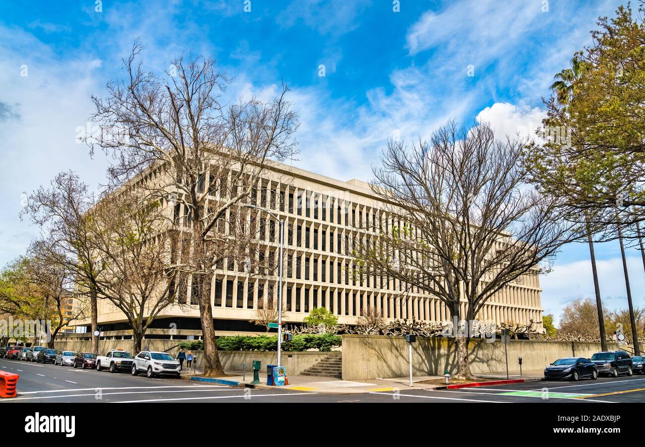 Sacramento County Courthouse in Kalifornien Stockfoto