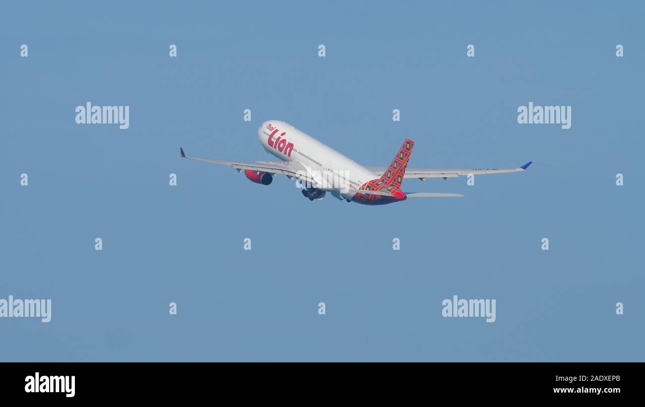 Thai Lion Air Airbus A330 Stockfoto