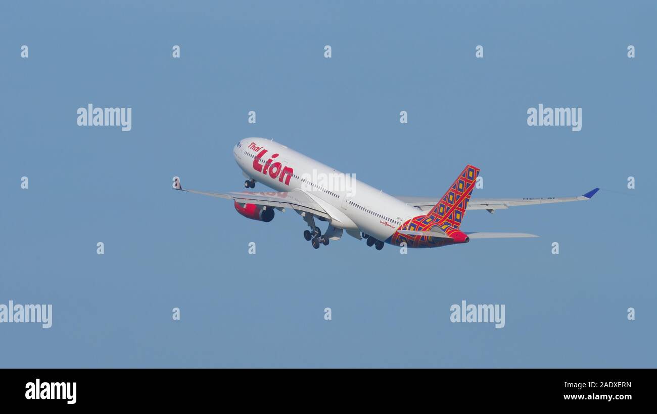 Foto Thai Lion Air Airbus Stockfoto