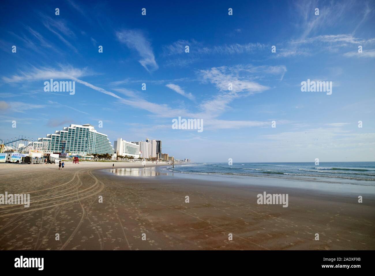 Am frühen Morgen Daytona Beach florida usa Stockfoto
