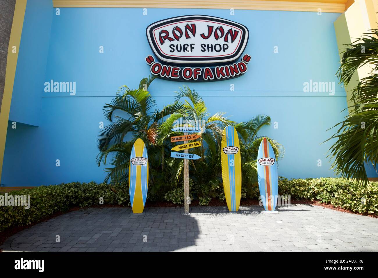 Foto Gelegenheit site außerhalb Ron Jon Surf Shop, Daytona Beach, Florida USA Stockfoto