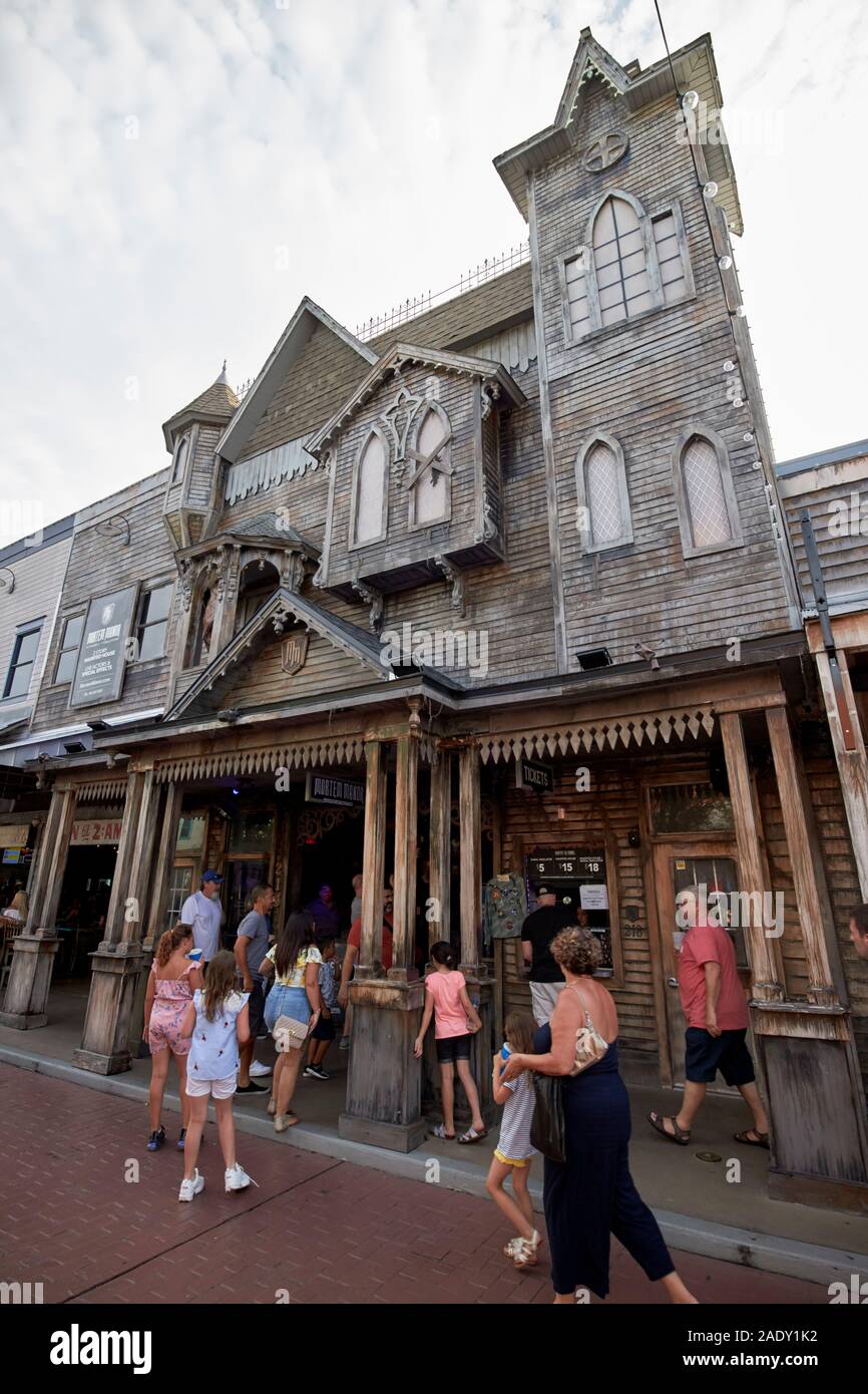Mortem Manor haunted attraction Altstadt kissimmee Florida USA Stockfoto
