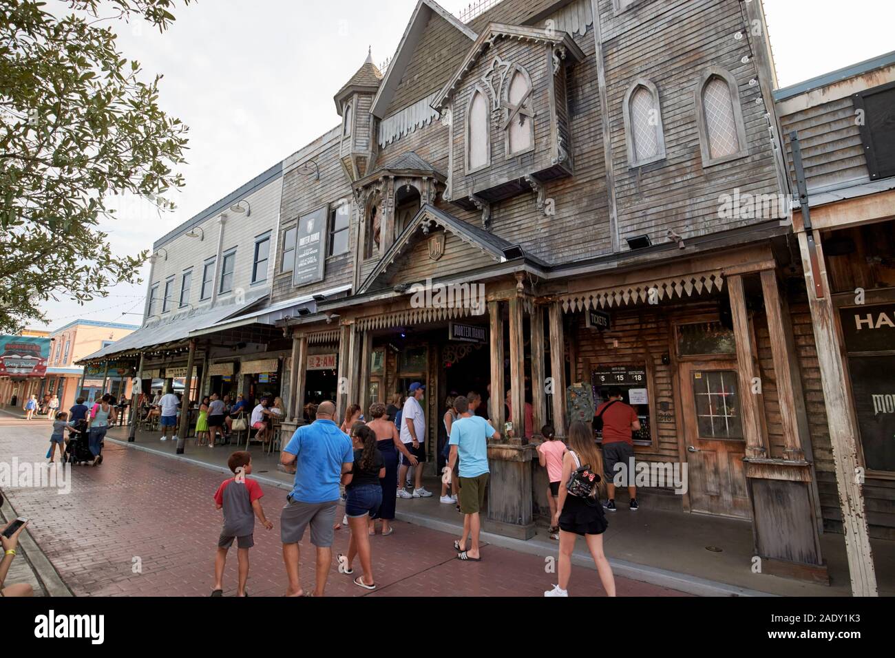 Mortem Manor haunted attraction Altstadt kissimmee Florida USA Stockfoto