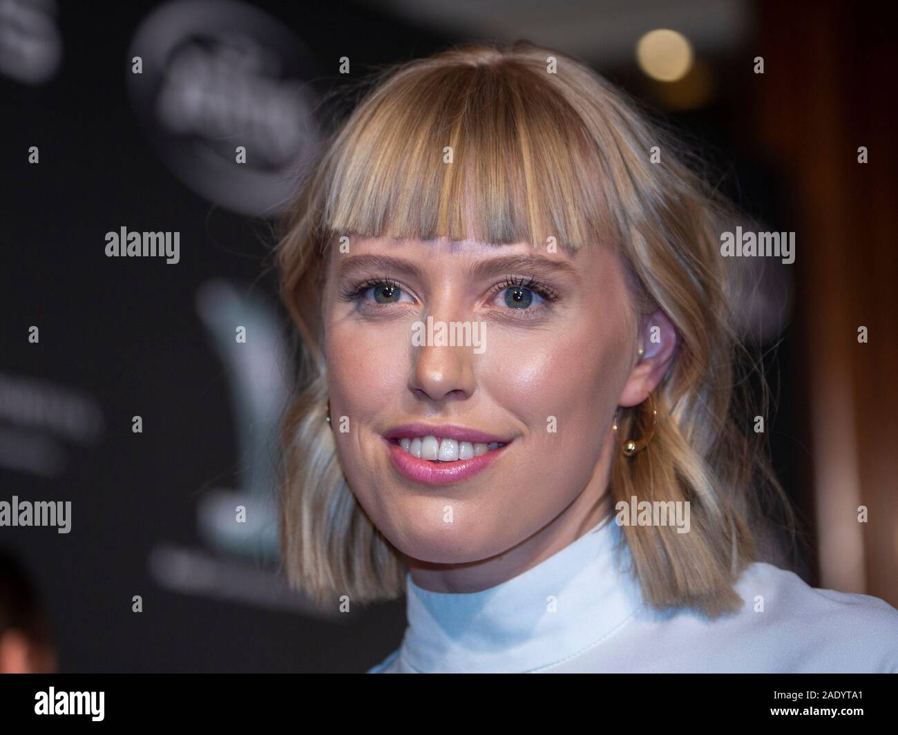 LEA (Lea-Marie BECKER), Sänger und Preisträger, AûAudi Generation Award, Kategorie "Musik National". AUDI GENERATION AWARD 2019, am 04.12.2019 in München/HOTELBAYERISCHERHOF/Deutschland. € | Nutzung weltweit Stockfoto