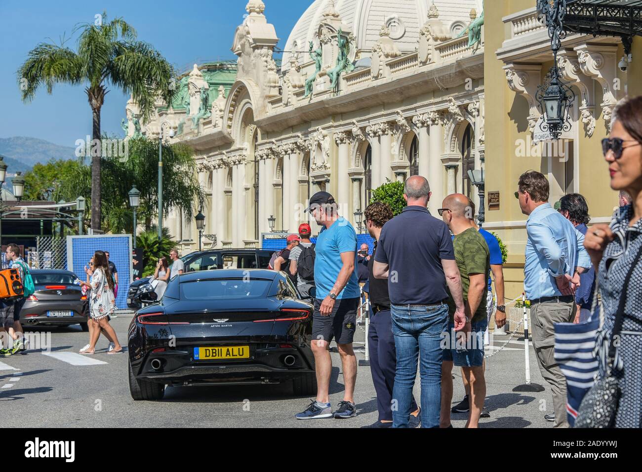 Reichtum in Monte Carlo Stockfoto