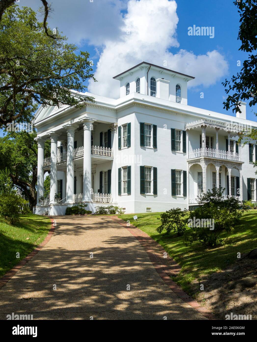 Stanton Hall Carriage House und Restaurant Natchez am südlichen Ende von den Natchez Trace entfernt ist die älteste Stadt am Mississippi und Re Stockfoto