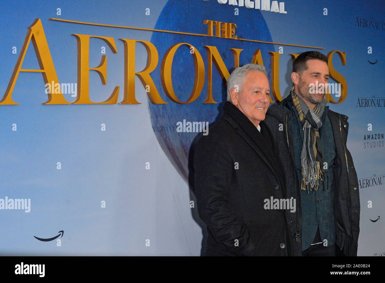 NEW YORK, NY - Dezember 04: David Hoberman, Todd Lieberman besuchen "Die Aeronauts" New York Premiere an der SVA Theater am Dezember 04, 2019 in New York Stockfoto