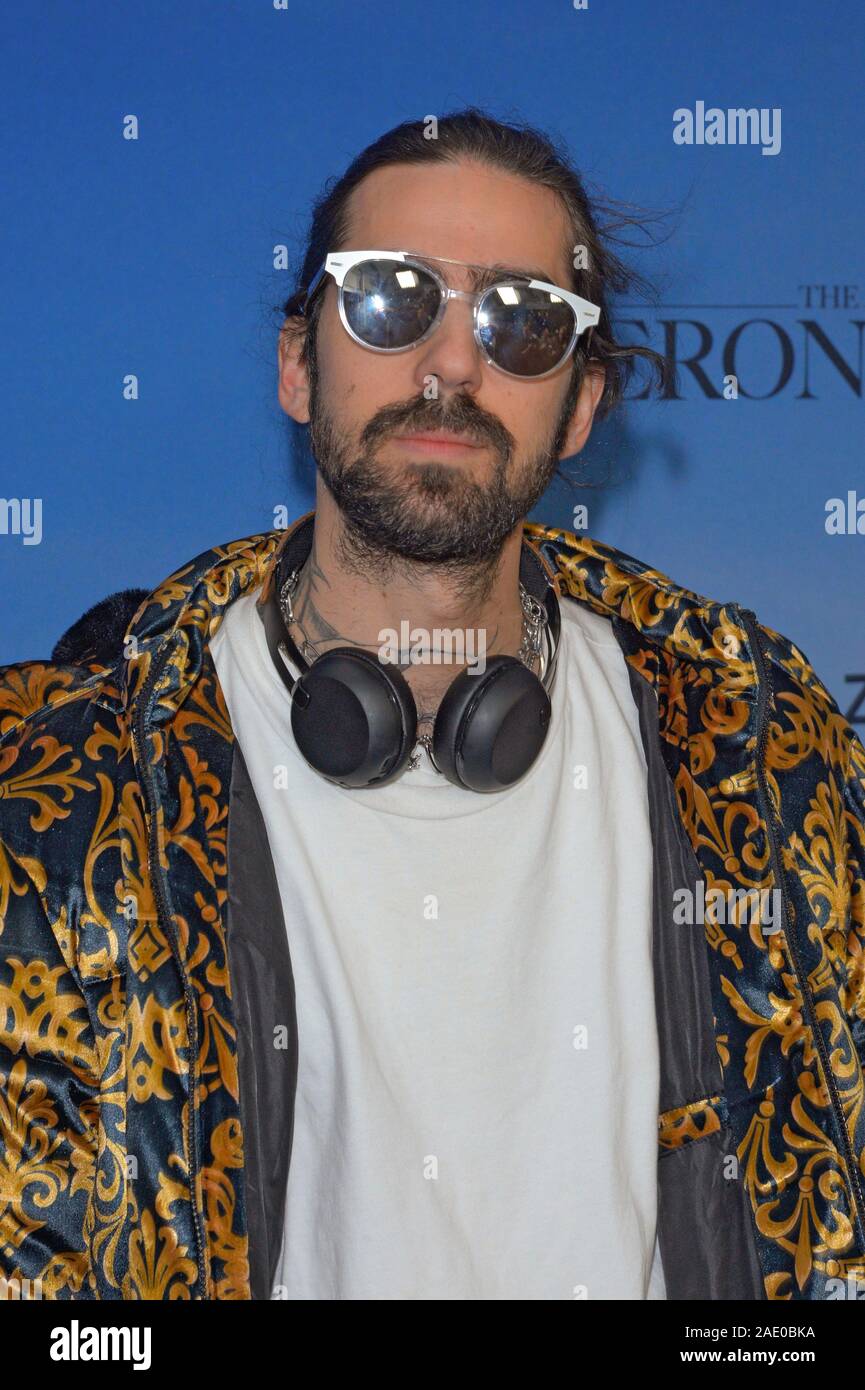 NEW YORK, NY - 04. Dezember: ein Gast besucht "Aeronauts" New York Premiere an der SVA Theater am Dezember 04, 2019 in New York City. Stockfoto