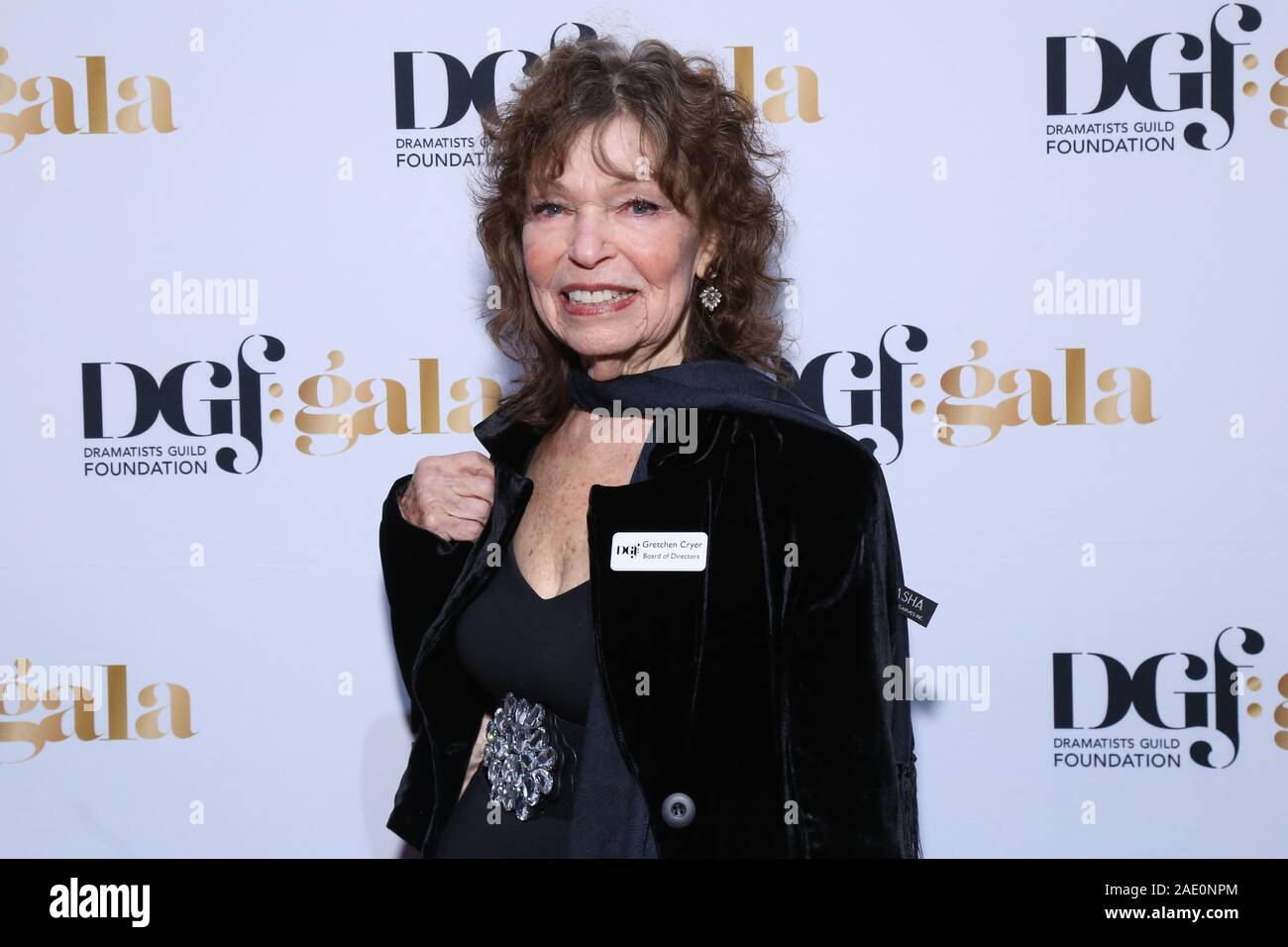 2019 Dramatists Guild Foundation Gala gehalten an der Ziegfeld Ballsaal - Ankünfte. Mit: Gretchen Cryer Wo: New York, New York, United States Wann: 04 Aug 2019 Quelle: Joseph Marzullo/WENN.com Stockfoto