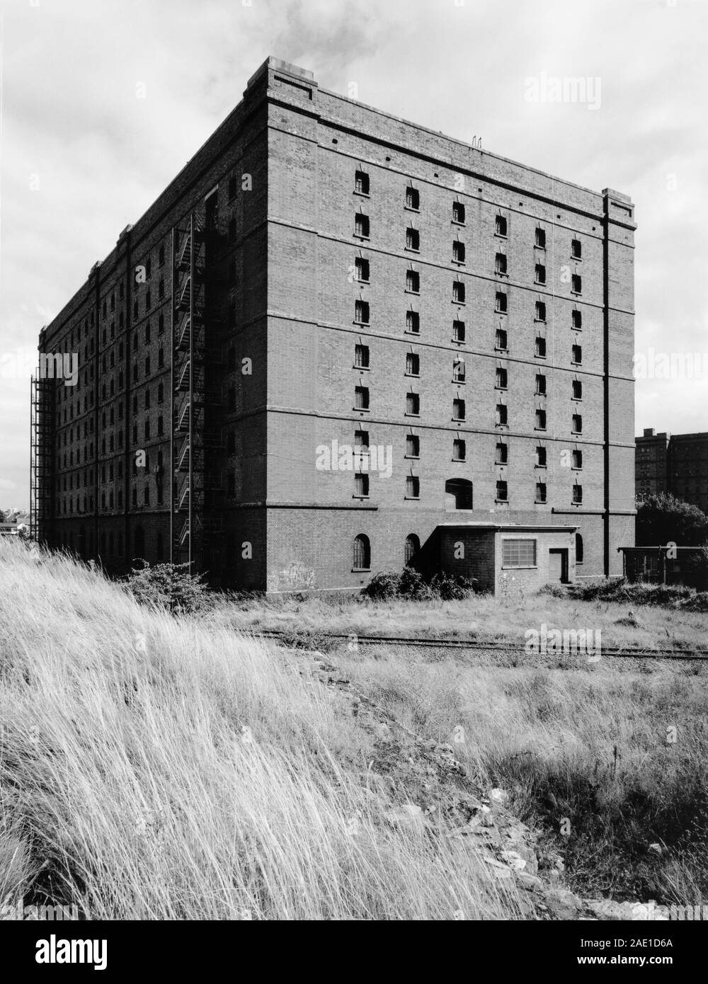 Zolllager Bristol 1989 Stockfoto