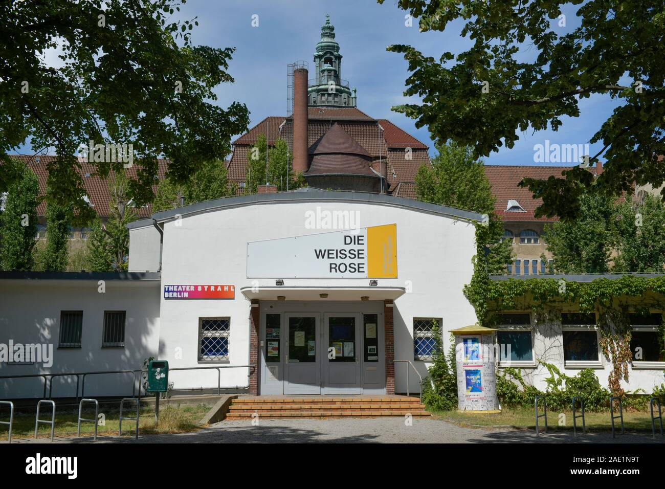 Theater Strahl, Kulturzentrum 'Die Weiße Rose', Martin-Luther-Straße, Wartburgplatz, Schöneberg, Tempelhof-Schöneberg, Berlin, Deutschland Stockfoto