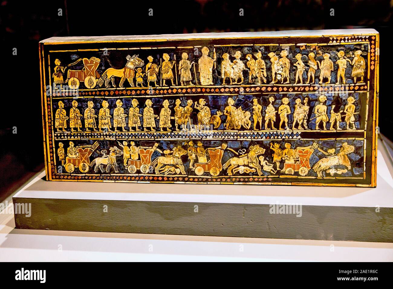 Antike, aus dem Irak, "CSMVS Museum, Mumbai, Maharashtra, Indien, Asien Stockfoto