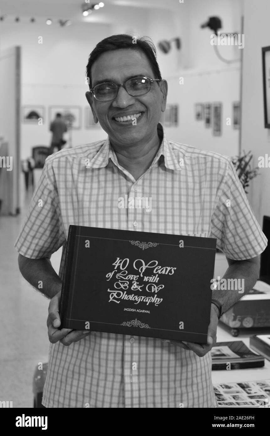 Mumbai, Maharashtra, Indien, 2015, Kunstgalerie, Fotoausstellung, Fotoausstellung, Jehangir Kunstgalerie, Jagdish Agarwal Stockfoto