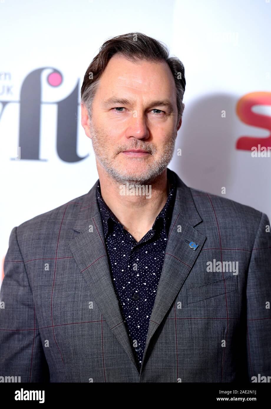 David Morrissey sorgen der Frauen in Film und TV Awards 2019 im Hilton, Park Lane, London. Stockfoto