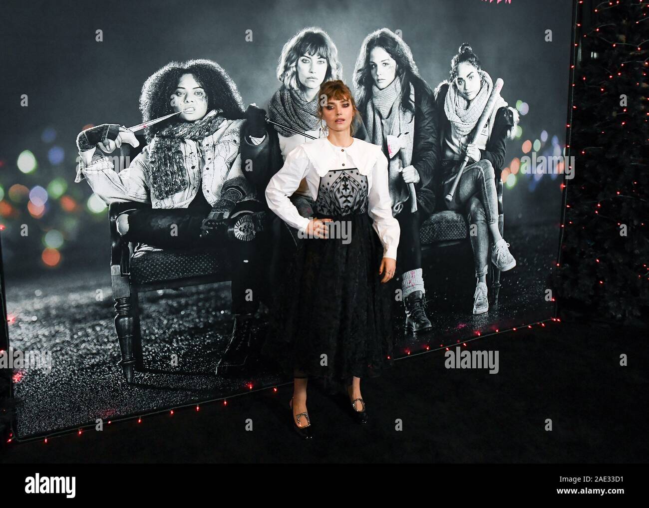 Kalifornien, USA. 05 Dez, 2019. 05. Dezember 2019 - Hollywood, Kalifornien - Imogen Poots. 'Black Christmas' Special Screening gehalten an im Regal L.A. Leben. Credit: MediaPunch Inc/Alamy leben Nachrichten Stockfoto