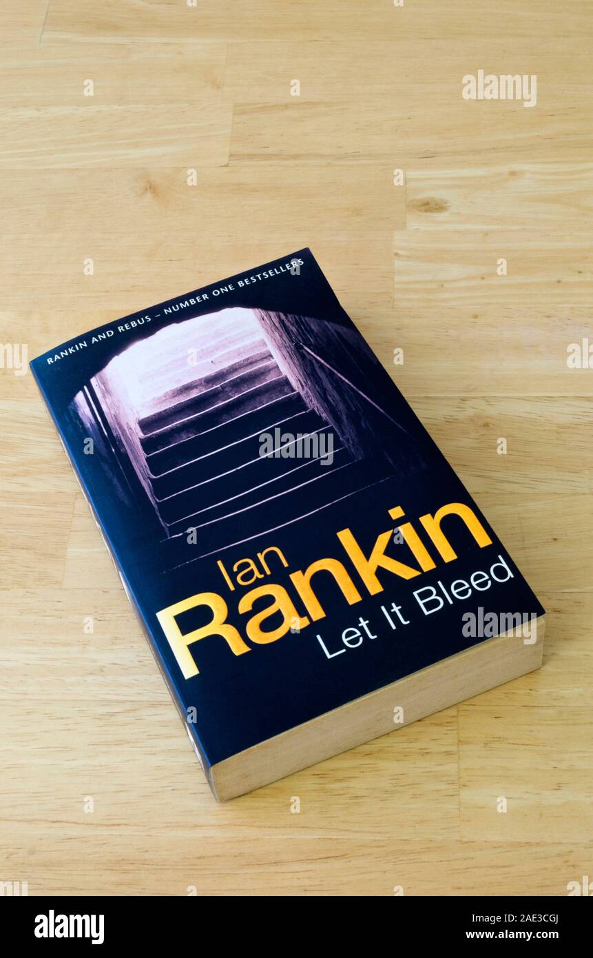 Ian Rankin Inspector Rebus Krimis Taschenbuch Bücher Stockfoto